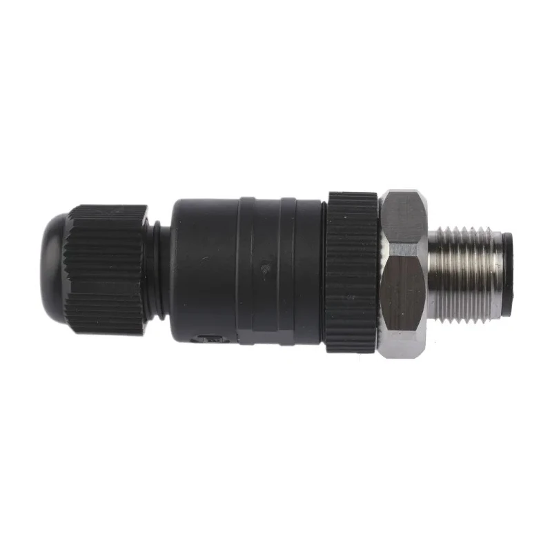 Lumberg Automation Circular Connector 4 Contacts Cable M12 Plug Male IP67 RSCN Series 18319 RSCN 4/7