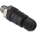 Lumberg Automation Circular Connector 4 Contacts Cable M12 Plug Male IP67 RSCN Series 18319 RSCN 4/7