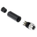 Lumberg Automation Circular Connector, 3 Contacts, Cable Mount, M8 Connector, Socket Female, IP67 Protection 28046 RKMCK 3