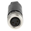 Lumberg Automation Circular Connector, 3 Contacts, Cable Mount, M8 Connector, Socket Female, IP67 Protection 28046 RKMCK 3