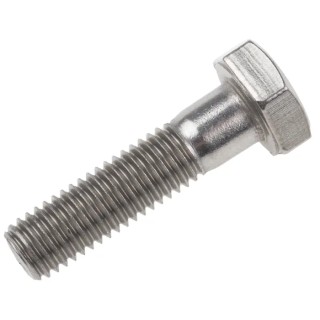 RS PRO Stainless Steel Hex Bolt M10 x 40 mm, Grade 304, Plain Finish 508-0994