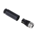 Lumberg Automation Industrial Circular Connector M8, 4 Contacts, Female Socket, Cable Mount, IP67, 36V, 4A 28047 RKMCK 4