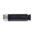 Lumberg Automation Industrial Circular Connector M8, 4 Contacts, Female Socket, Cable Mount, IP67, 36V, 4A 28047 RKMCK 4