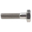 RS PRO Stainless Steel Hex Bolt M10 x 40 mm, Grade 304, Plain Finish 508-0994