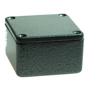 CAMDENBOSS 5000 Series Die Cast Aluminium Enclosure Black Lid Shielded IP54 31 mm x 50 mm x 50 mm RTM5001/11-PAT