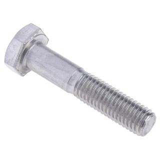 RS PRO Plain Stainless Steel Hex Bolt M10 x 50 mm, Grade 304, DIN 931 508-1010