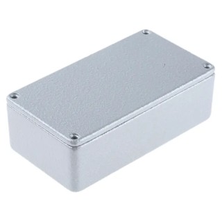 CAMDENBOSS 5000 Series Grey Grey Lid Die Cast Aluminium Enclosure IP54 40 mm x 120 mm x 66 mm 