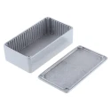 CAMDENBOSS 5000 Series Grey Grey Lid Die Cast Aluminium Enclosure IP54 40 mm x 120 mm x 66 mm 