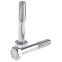 RS PRO Stainless Steel Hex Bolt M10 x 60 mm Plain Finish Grade 304 DIN 931 508-1026