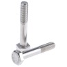RS PRO Stainless Steel Hex Bolt M10 x 60 mm Plain Finish Grade 304 DIN 931 508-1026
