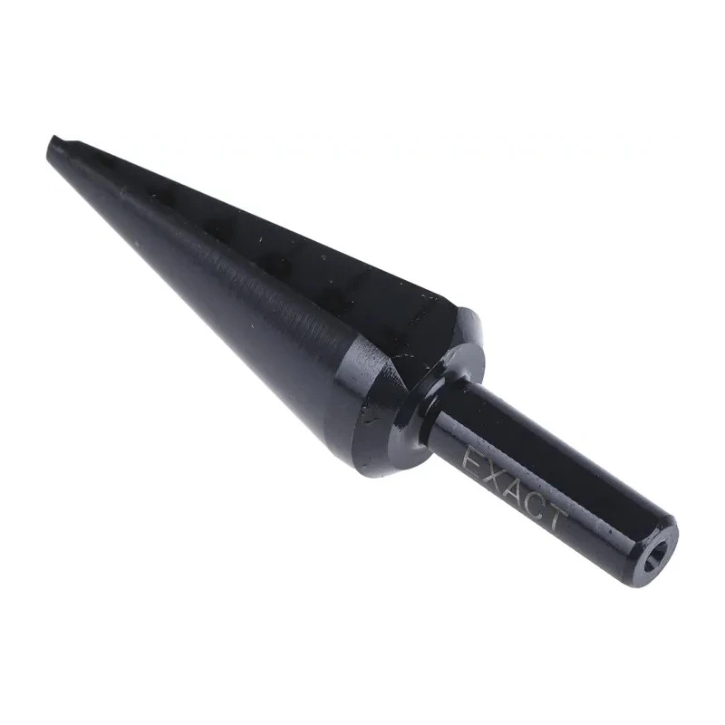 EXACT High-Speed Steel Tenifer Treated Titanium Nitride Coated HSS Drill Bit 3 mm x 14 mm 6 mm Shank 05201