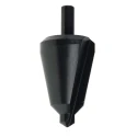 EXACT High-Speed Steel (HSS) Drill Bit 24 to 40 mm Diameter with 10 mm Shank, Titanium Nitride Coated 05204