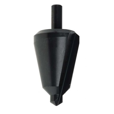 EXACT High-Speed Steel (HSS) Drill Bit 24 to 40 mm Diameter with 10 mm Shank, Titanium Nitride Coated 05204