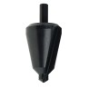 EXACT High-Speed Steel (HSS) Drill Bit 24 to 40 mm Diameter with 10 mm Shank, Titanium Nitride Coated 05204
