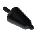 EXACT High-Speed Steel (HSS) Drill Bit 24 to 40 mm Diameter with 10 mm Shank, Titanium Nitride Coated 05204