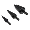 EXACT 3-Piece Step Drill Bit Set for Metal, HSS Bits, 3 mm to 30.5 mm 05209
