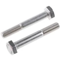 RS PRO Plain Stainless Steel Hex Bolt M10 x 70 mm DIN 931 Thread 304 Grade 508-1048