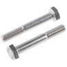 RS PRO Plain Stainless Steel Hex Bolt M10 x 70 mm DIN 931 Thread 304 Grade 508-1048