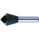 EXACT High Speed Steel-E Drill Bit 15 mm Head Diameter 3 Flutes 90 Degree Countersink 65 mm Length 05423