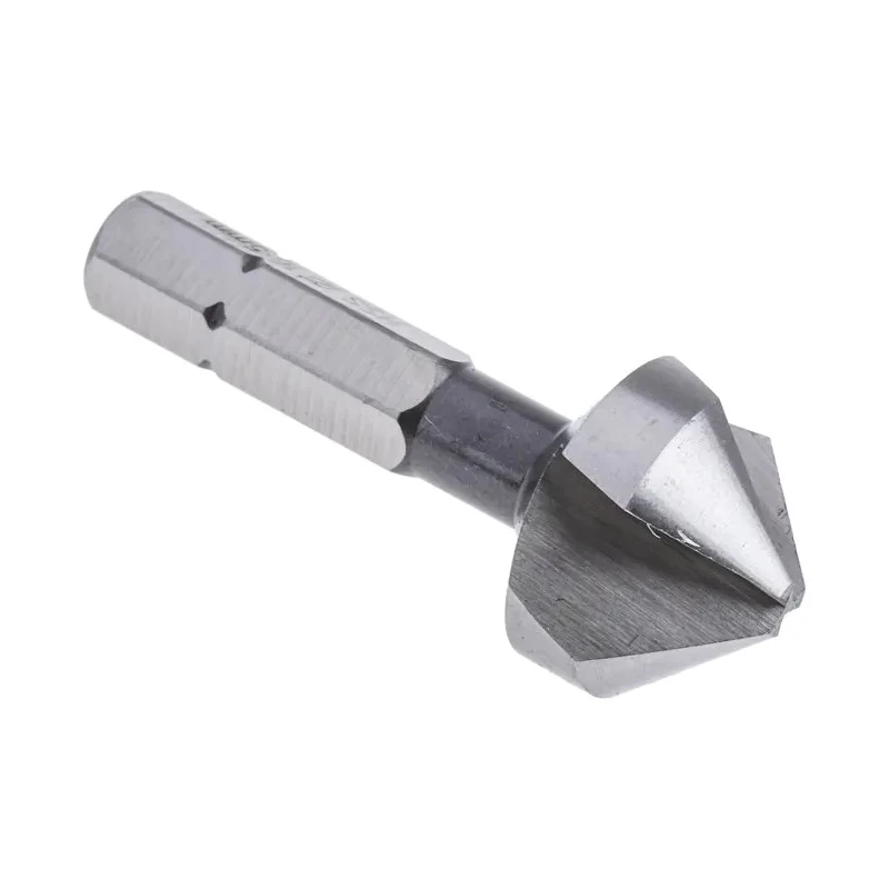 EXACT High Speed Steel Drill Bit 16.5 mm Head Diameter, 3 Flutes, 90° Countersink Angle, 40 mm Length 05645