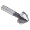 EXACT High Speed Steel Drill Bit 16.5 mm Head Diameter, 3 Flutes, 90° Countersink Angle, 40 mm Length 05645
