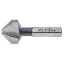 EXACT High Speed Steel Drill Bit 16.5 mm Head Diameter, 3 Flutes, 90° Countersink Angle, 40 mm Length 05645