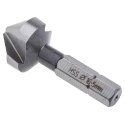 EXACT High Speed Steel Drill Bit 16.5 mm Head Diameter, 3 Flutes, 90° Countersink Angle, 40 mm Length 05645
