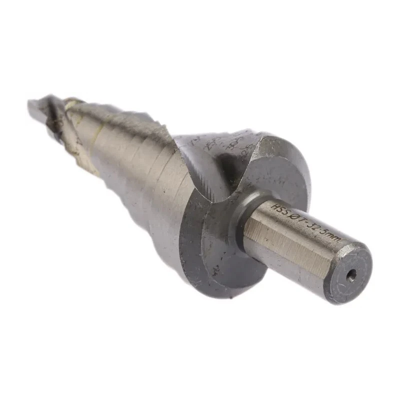 EXACT HSS Drill Bit 7-30.5 mm Diameter Hex Shank with Titanium Aluminium Nitride Finish 05310