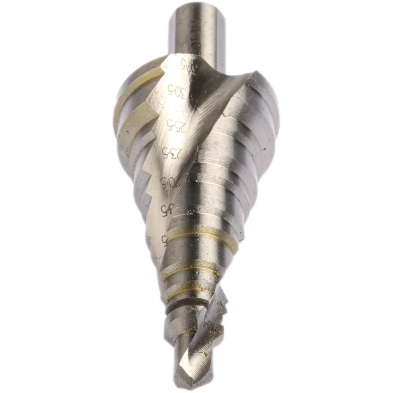 EXACT HSS Drill Bit 7-30.5 mm Diameter Hex Shank with Titanium Aluminium Nitride Finish 05310