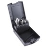 EXACT High Speed Steel-E Countersink Drill Bit Set, 3 Flute, 90° Angle, 10mm Shank Diameter, 4 Pieces 05426