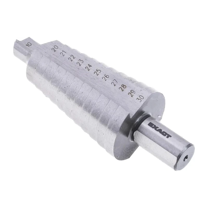 EXACT High Speed Steel 20 mm Drill Bit, Triangular Shank 30mm, 5 Pieces 05323