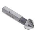 EXACT High Speed Steel Drill Bit 10.4 mm Head Diameter 90° Countersink Angle 3 Flutes 34 mm Length 05643