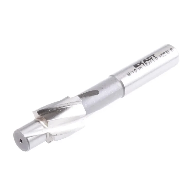 EXACT Counterbores M10 Thread Size 100mm Overall Length x 18mm Cutter Diameter High Speed Steel 05846