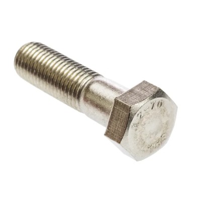 RS PRO Stainless Steel Hex Bolt M16 x 60 mm Plain Finish Grade 304 DIN 931 508-1183