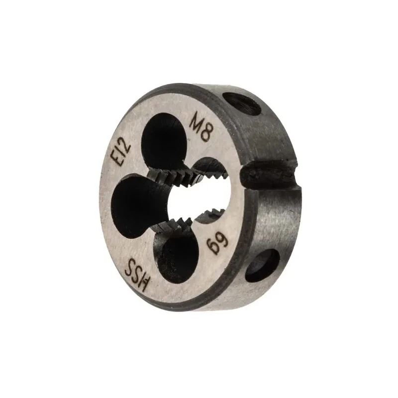 EVENTUS Threading Die M3M12, 25 mm Outside Diameter, 9 mm Thickness, HSS Material 70417