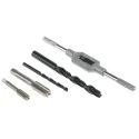 EVENTUS Tap & Drill Set, M12 Thread, High Speed Steel, 29 Pieces, DIN 352 Standard 10703