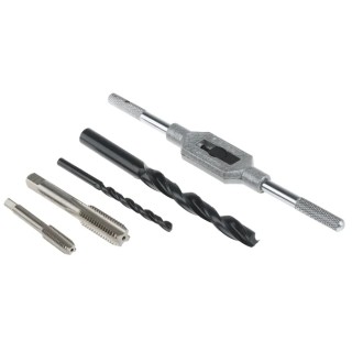 EVENTUS Tap & Drill Set, M12 Thread, High Speed Steel, 29 Pieces, DIN 352 Standard 10703