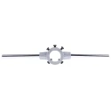 EXACT Die Holder Zinc Cast Round, Overall Length 1400mm, Outside Diameter 65mm, Model 04936