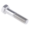 RS PRO Stainless Steel Hex Bolt M16 x 70 mm Plain Finish DIN 931 304 Grade 508-1206