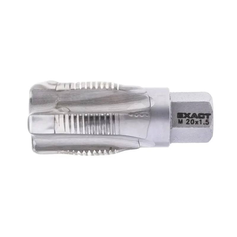 EXACT Threading Tap Straight Flute M20 Thread Metric Fine, HSS with Titanium Aluminium Nitride and Titanium Nitride 05973