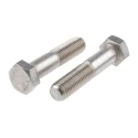 RS PRO Plain Stainless Steel Hex Bolt M16 x 75 mm, Grade 304, DIN 931 508-1212