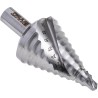 EXACT Specialist Aluminium Drill Bit, Step Spiral Flute, Multi-Diameter 6 to 36 mm, Bright Finish 07005
