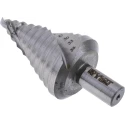 EXACT Specialist Aluminium Drill Bit, Step Spiral Flute, Multi-Diameter 6 to 36 mm, Bright Finish 07005