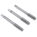 EVENTUS Tap Set, M8 Thread, High-Speed Steel Hand Tap Set, 3 Pieces, DIN 352, DIN 13, China 10020