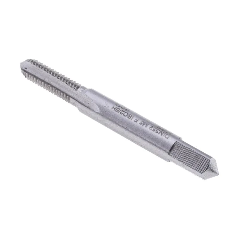EVENTUS Threading Tap Set, M5 Thread, Metric Standard, Hand Tap, High Speed Steel, Overall Length 50mm, Shank Diameter 10011