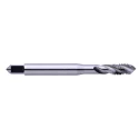 EVENTUS Machine Tap, M6 Thread, Metric Standard, HSS-G Material, Spiral Flute, 80mm Length, 19mm Shank Length 10354