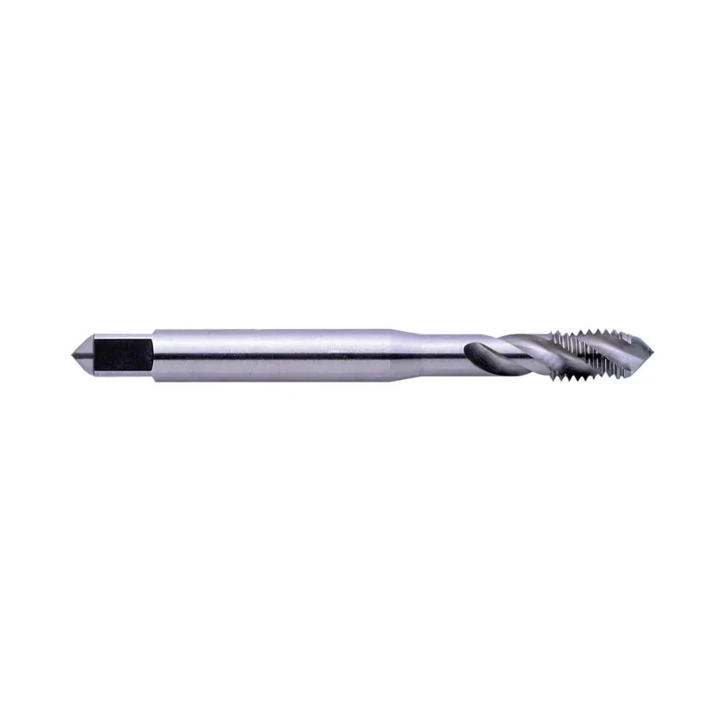 EVENTUS Machine Tap, M6 Thread, Metric Standard, HSS-G Material, Spiral Flute, 80mm Length, 19mm Shank Length 10354
