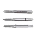 EVENTUS Tap Set M5 Thread Hand Tap HSS Material 3 Pieces 50mm Overall Length 6mm Shank Diameter 10012