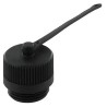 Murrelektronik Limited Male Circular Connector Dust Cap Shell Size 7/8 Plastic IP67 Rated