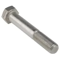 RS PRO Plain Stainless Steel Hex Bolt M16 x 100 mm Length Grade 304 DIN 931 508-1256
